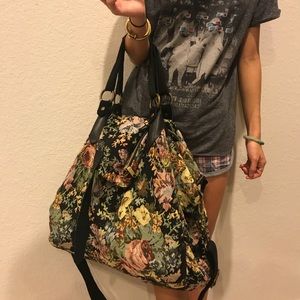 Jessyln Blake, free people tapestry weekend bag